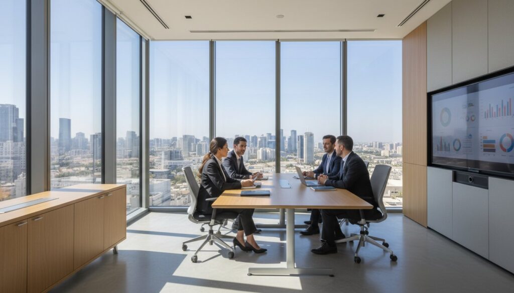 השכרת חדר ישיבות לפי שעה בפתח תקווה: המדריך המלא ל-2026