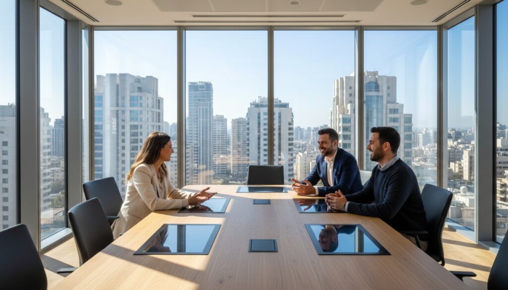 חדר להשכרה לפי שעה בפתח תקווה: הפתרון המקצועי לעבודה ופגישות ב-2026