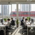 חלל עבודה משותף ליד הרכבת הקלה בפתח תקווה: לעבוד חכם ב-2026