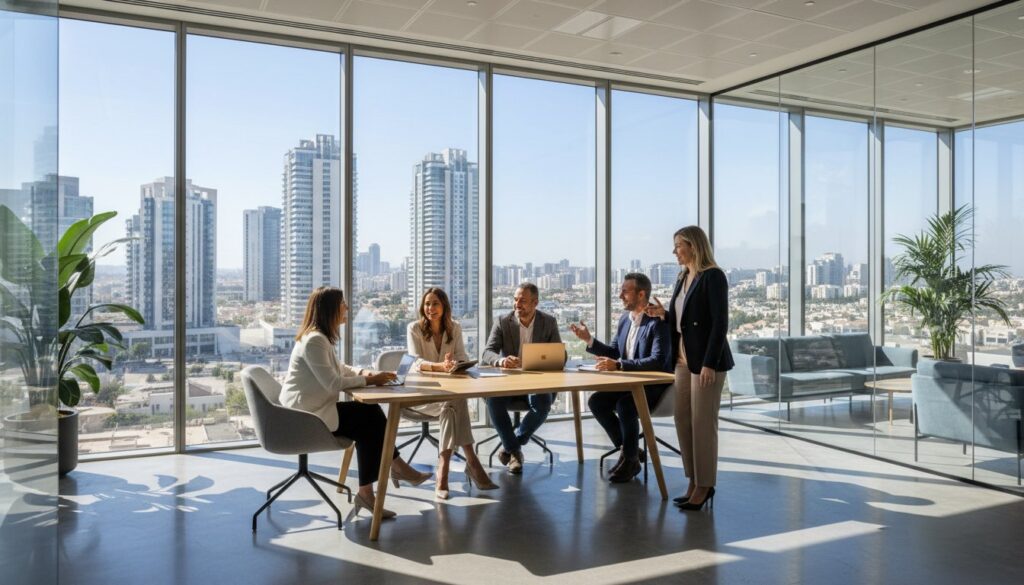משרד היברידי להשכרה בפתח תקווה: המדריך המלא למודל העבודה של 2026