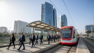 משרד נגיש לתחבורה ציבורית בפתח תקווה: המדריך לבחירת מיקום מנצח ב-2026