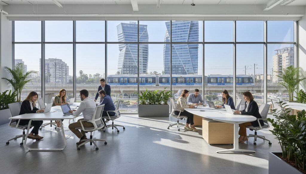 עמדת עבודה open space פתח תקווה: המדריך המלא לבחירת חלל עבודה ב-2026