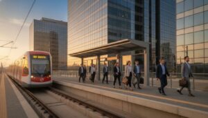 משרד פרטי ליד הרכבת הקלה בפתח תקווה: לעבוד חכם במתחם בסר סיטי